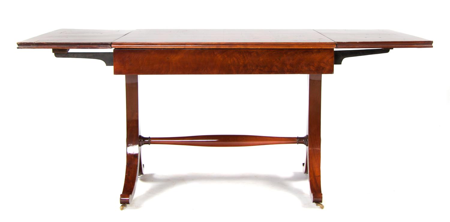 An Italian Mahogany Game Table
