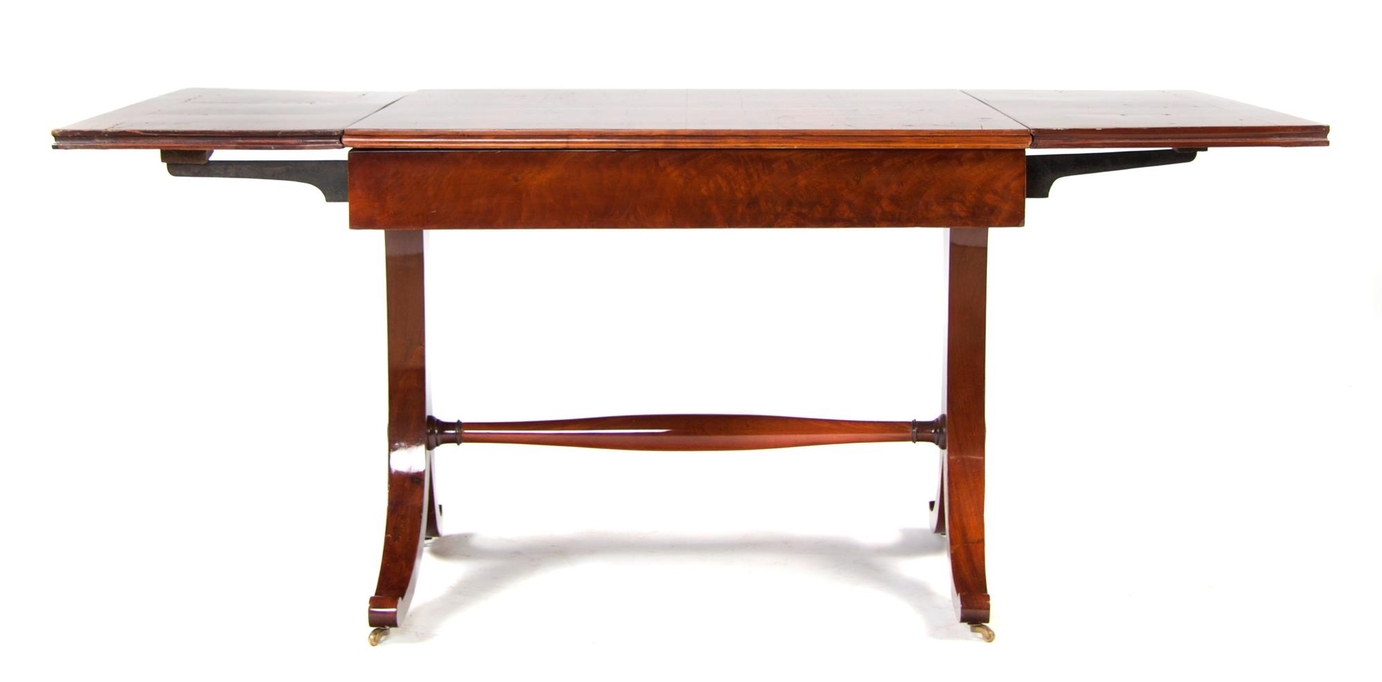 An Italian Mahogany Game Table