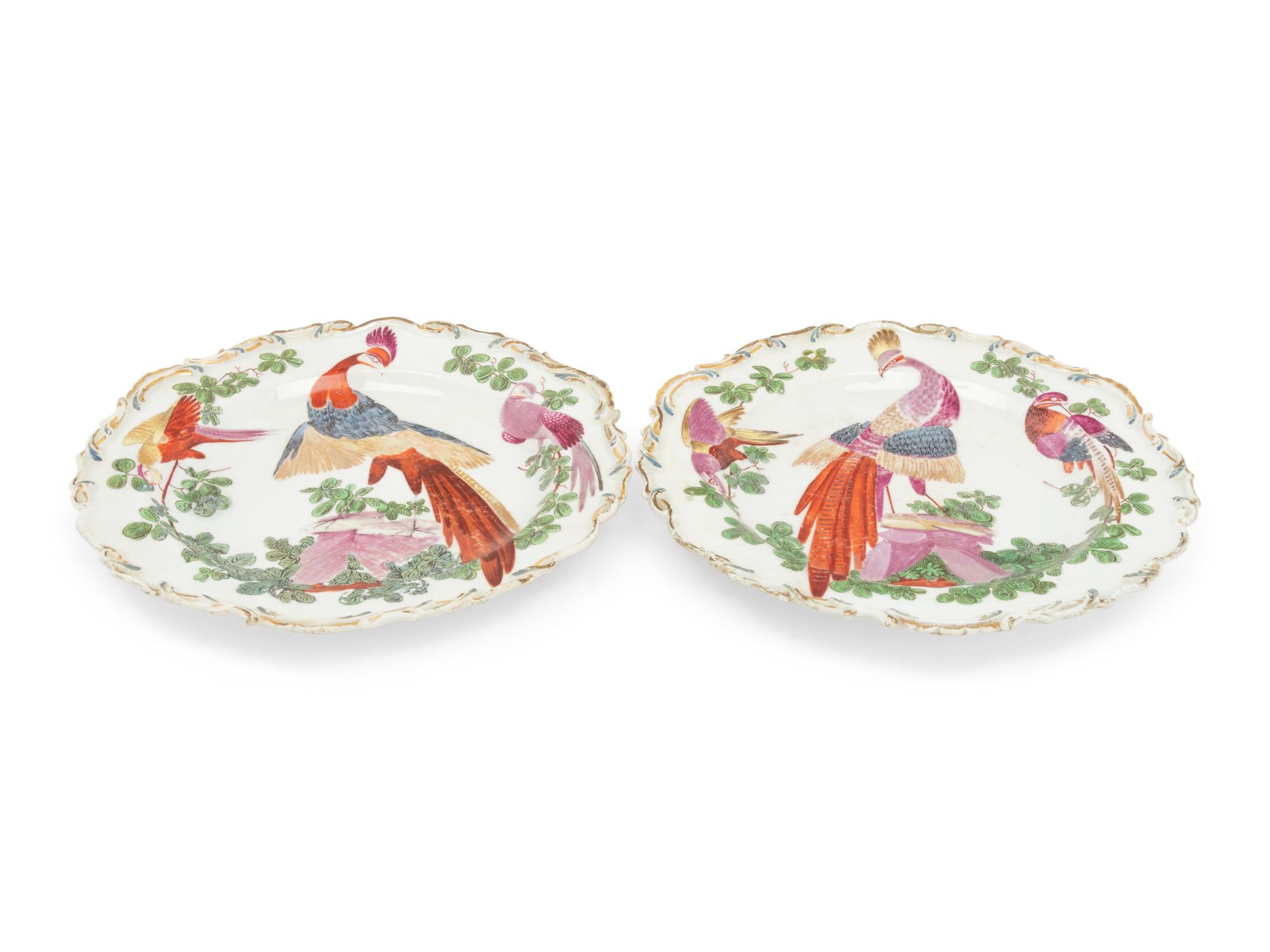 Two Chelsea Porcelain Dishes