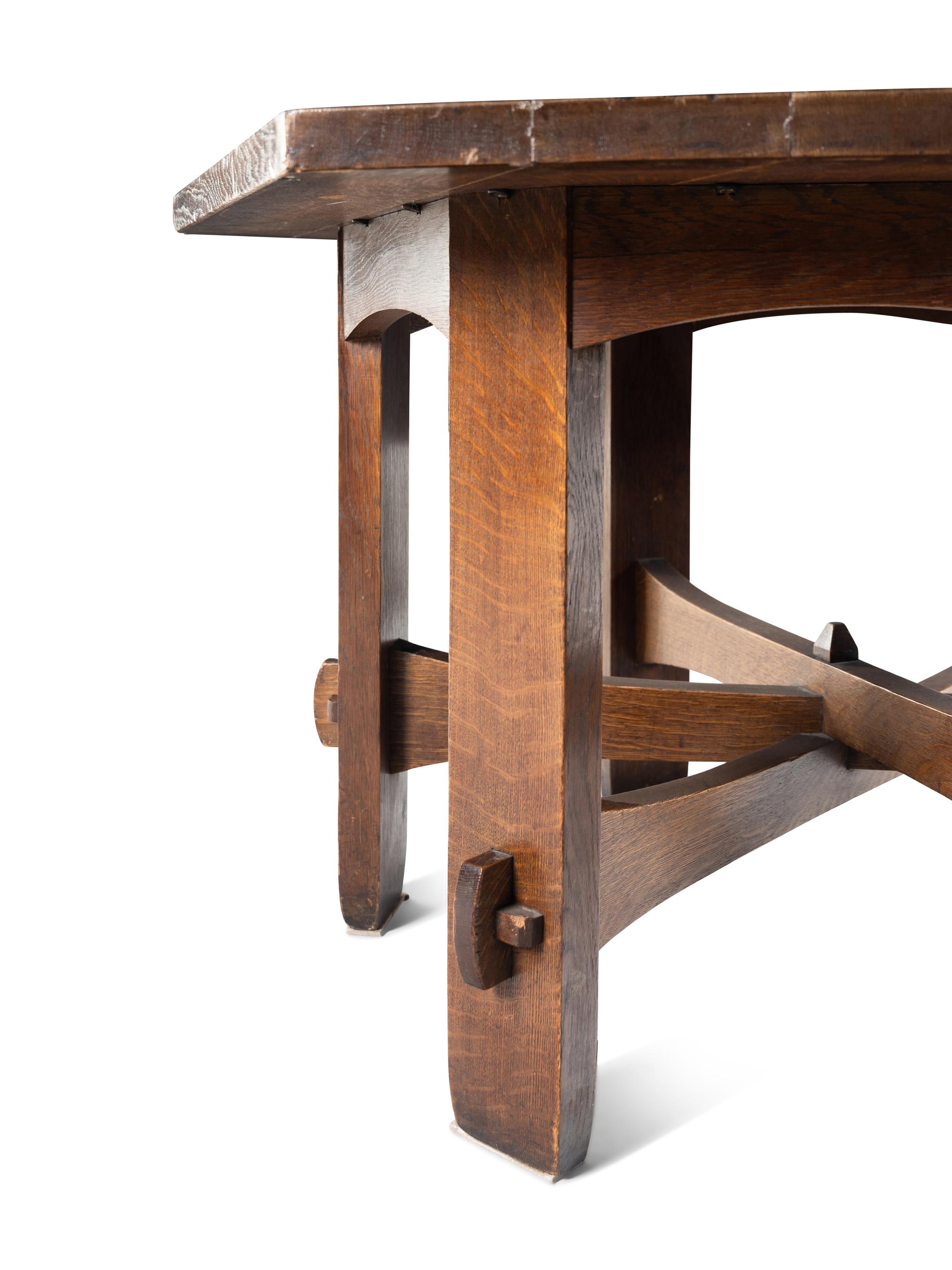 Hexagonal Table, model 410-L, c. 1902
