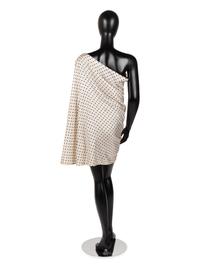 Madame Grès Haute Couture Polka Dot Draped Top, Spring/Summer 1985
