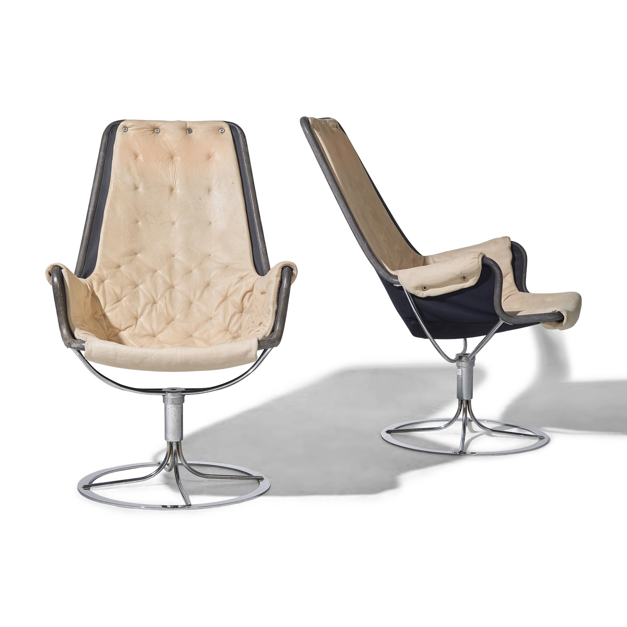 Pair of Jetsons Chairs for Dux, designed 1969