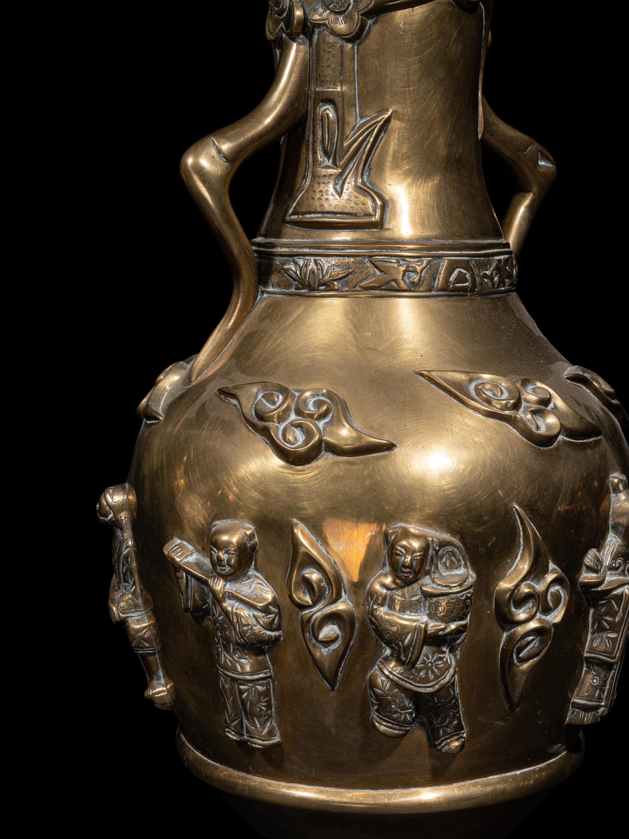 Six Japanese Copper Vessels