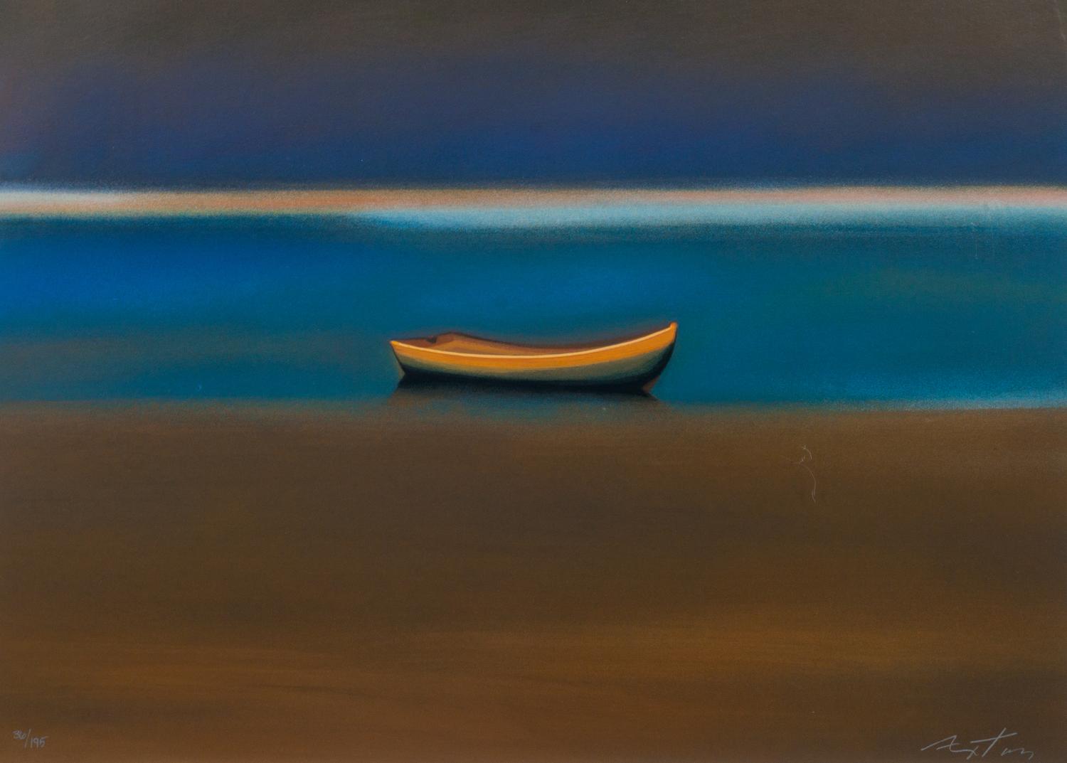 Untitled (Boat) , lithograph, edition 36/195,