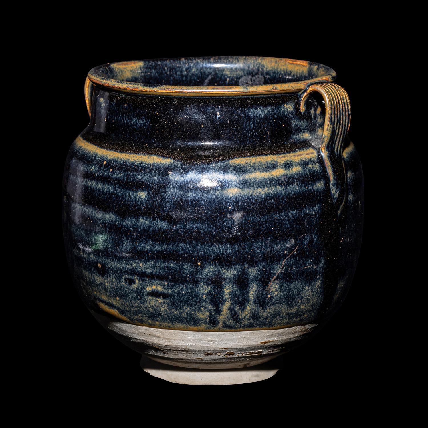 A Chinese Black Glazed Jar