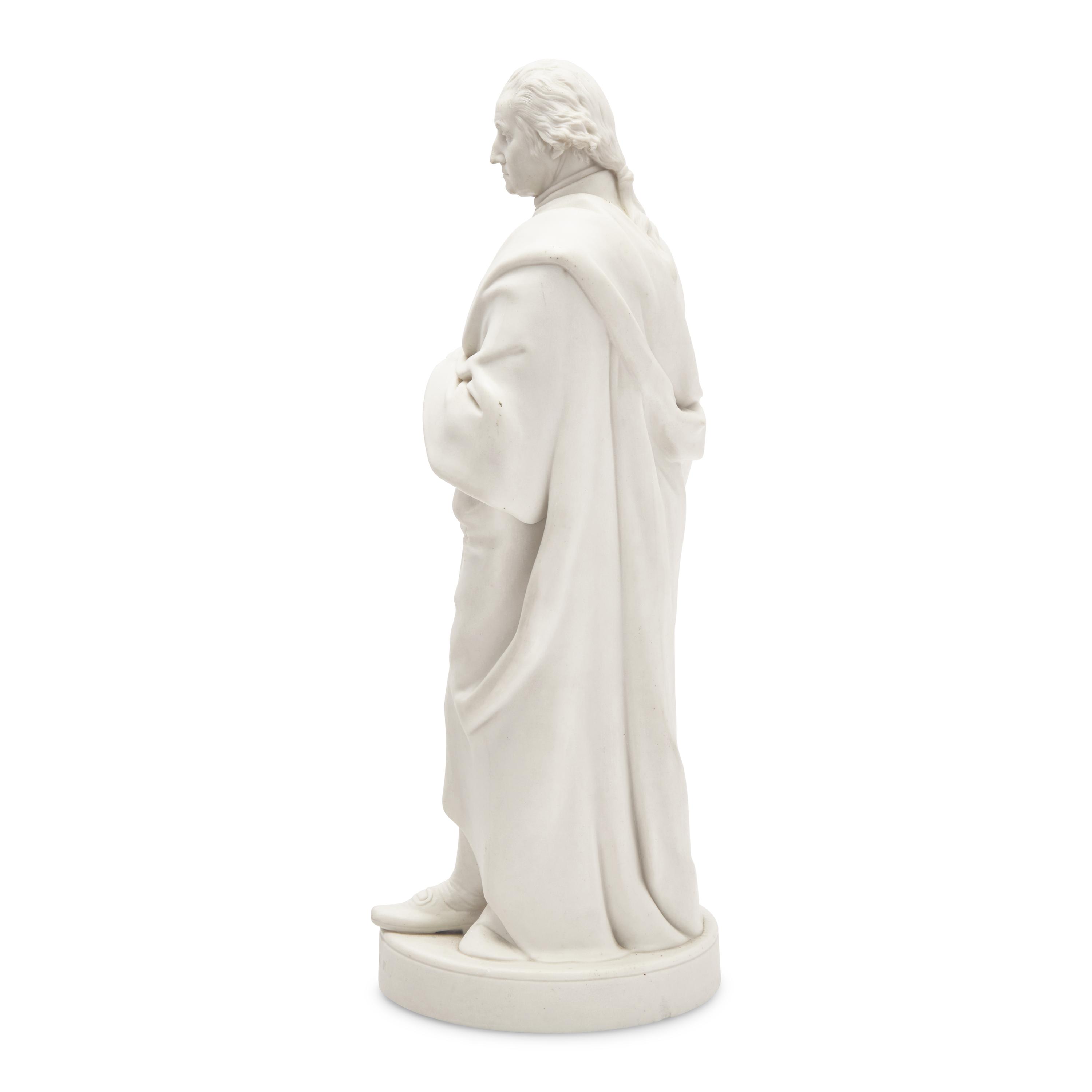 A Parianware Figure of George Washington