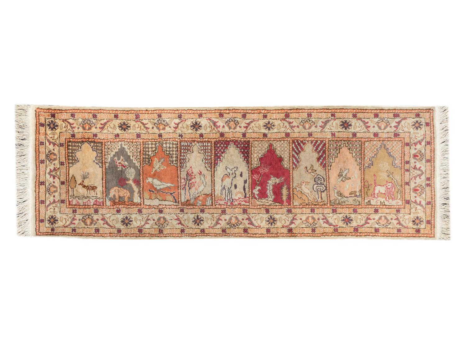 A Tabriz Wool Runner — 20TH CENTURY
