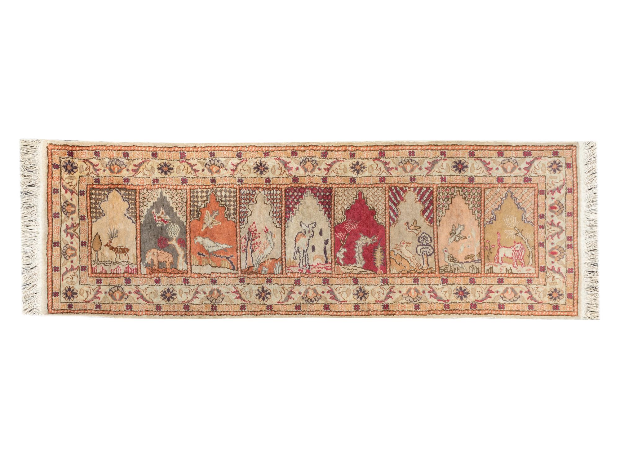 A Tabriz Wool Runner — 20TH CENTURY