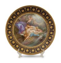 A Sèvres Porcelain Cabinet Plate — 19TH CENTURY