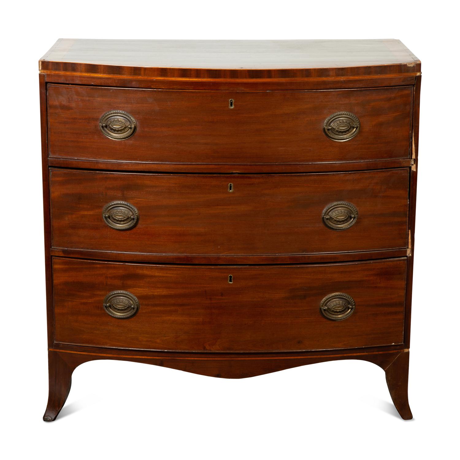 A Regency Mahogany Chest of Drawers