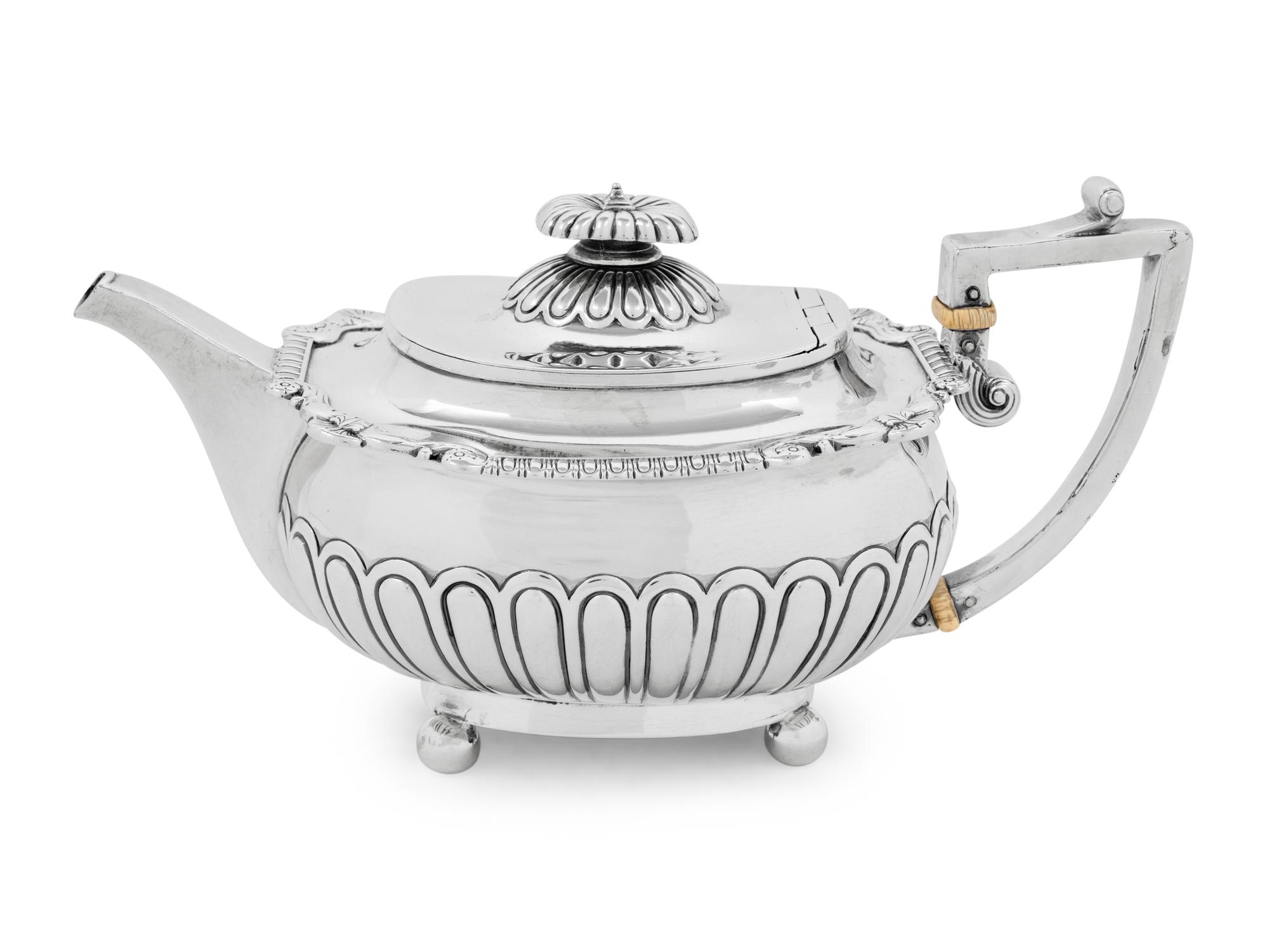 A George III Silver Teapot
