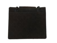 Chanel Brown Suede Tote