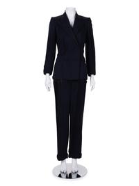 Jean Paul Gaultier Haute Couture Crepe Pant Suit, 1990-2000s