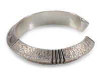 Slender Sterling Silver Cuff Bracelet