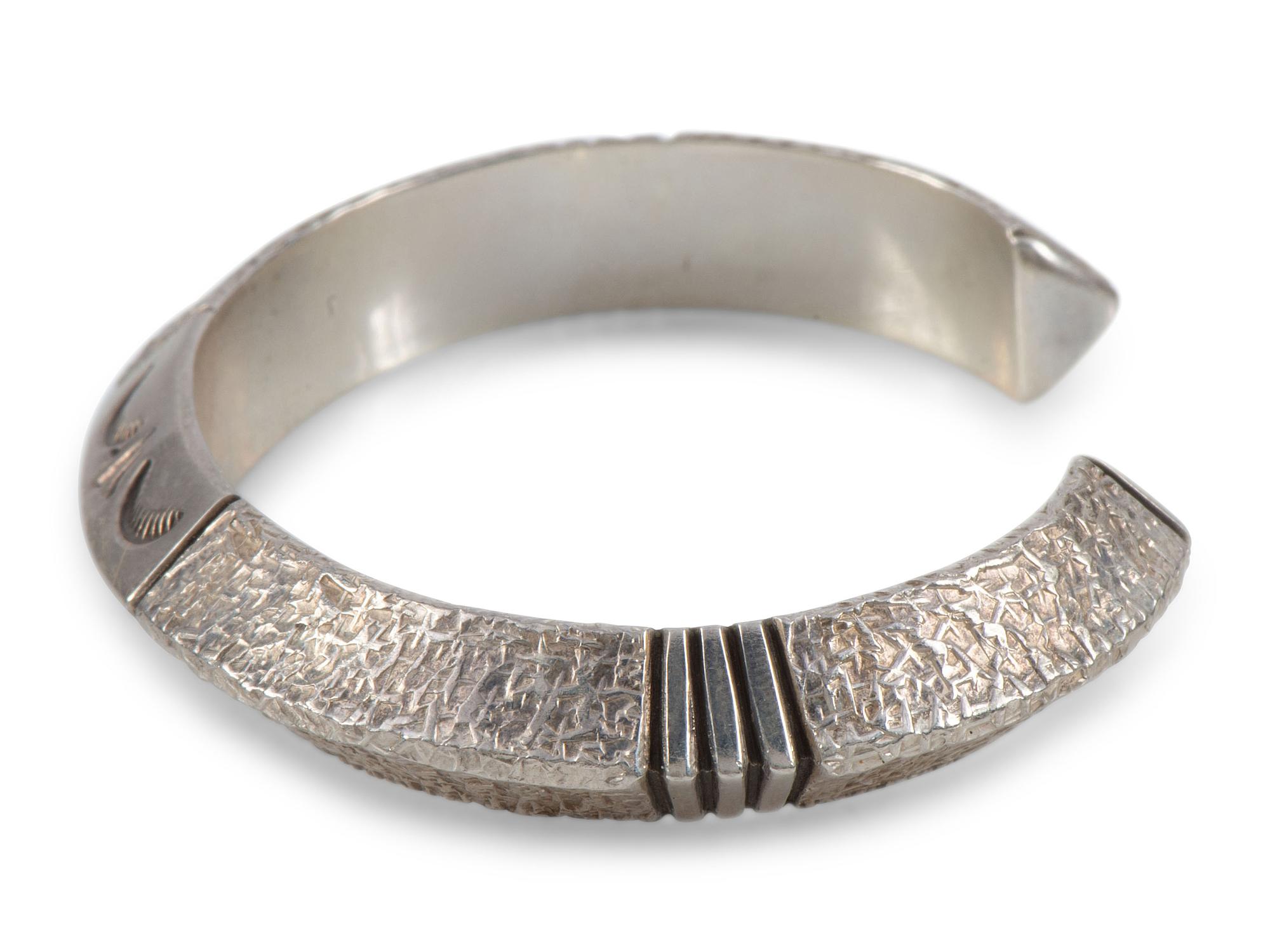 Slender Sterling Silver Cuff Bracelet