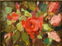 Roses In Bloom