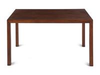 A Contemporary Walnut Table in the Style of Dunbar
