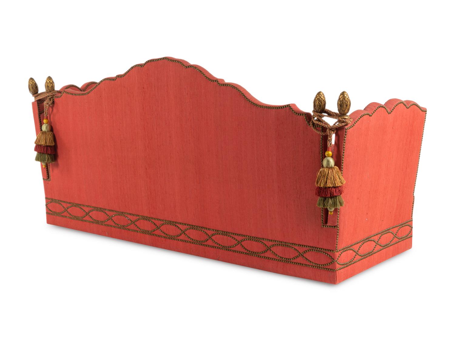 A Neoclassical Style Knole Sofa or Daybed by Baker
