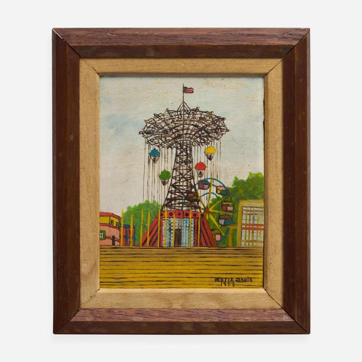 Vestie E. Davis (American, 1903–1978) Swing Carousel