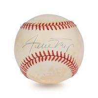 A Willie Mays Single Signed Autograph Baseball (Beckett Authentication Services Letter)
