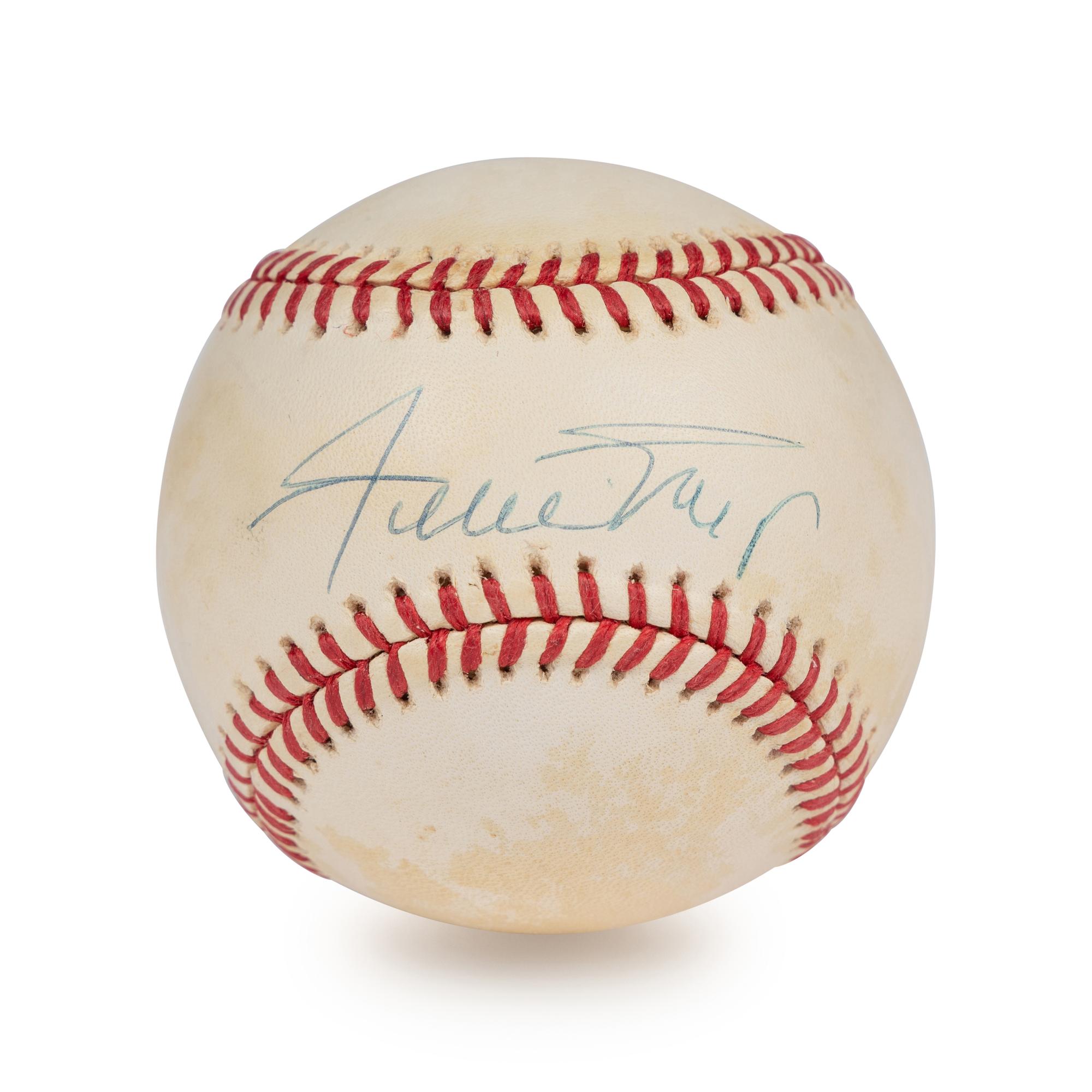 A Willie Mays Single Signed Autograph Baseball (Beckett Authentication Services Letter)