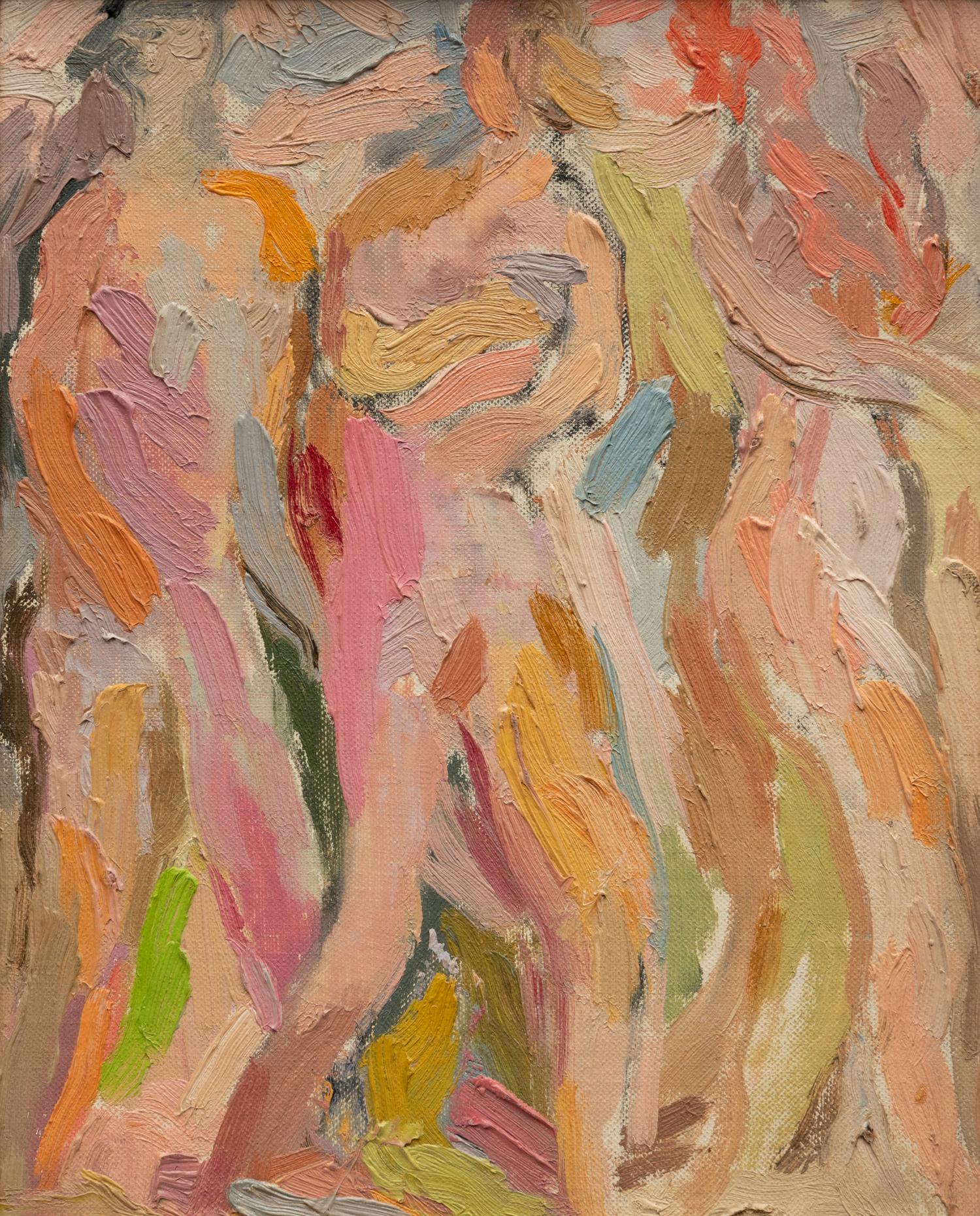 A pair of paintings (Circus Girl Dressing #1, 1945; E tude for Dawn #4 , 1941)