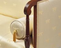 A Federal Carved And Inlaid Mahogany Sofa