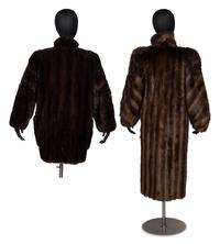 Two Fur Coats, Mink and Beaver