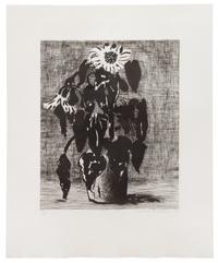 David Hockney, (British, b. 1937), Sunflowers I, 1995