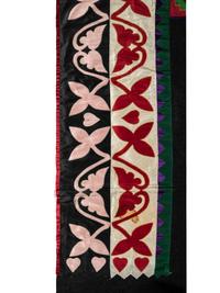 Potawatomi Women's Wool and Ribbonwork Blanket