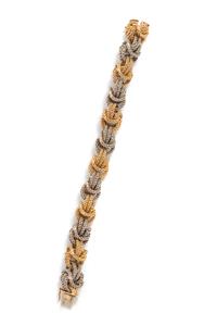 BICOLOR GOLD BRACELET