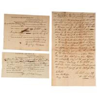 [AUTOGRAPHS & MANUSCRIPTS] -- [NORTHWEST TERRITORY & OHIO]. A group of 31 manuscript and partially printed documents, late 18th to early 19th century, including: