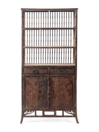 A Chinese Jichimu Displaying Cabinet