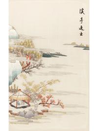 Seven Chinese Framed Wall Panels