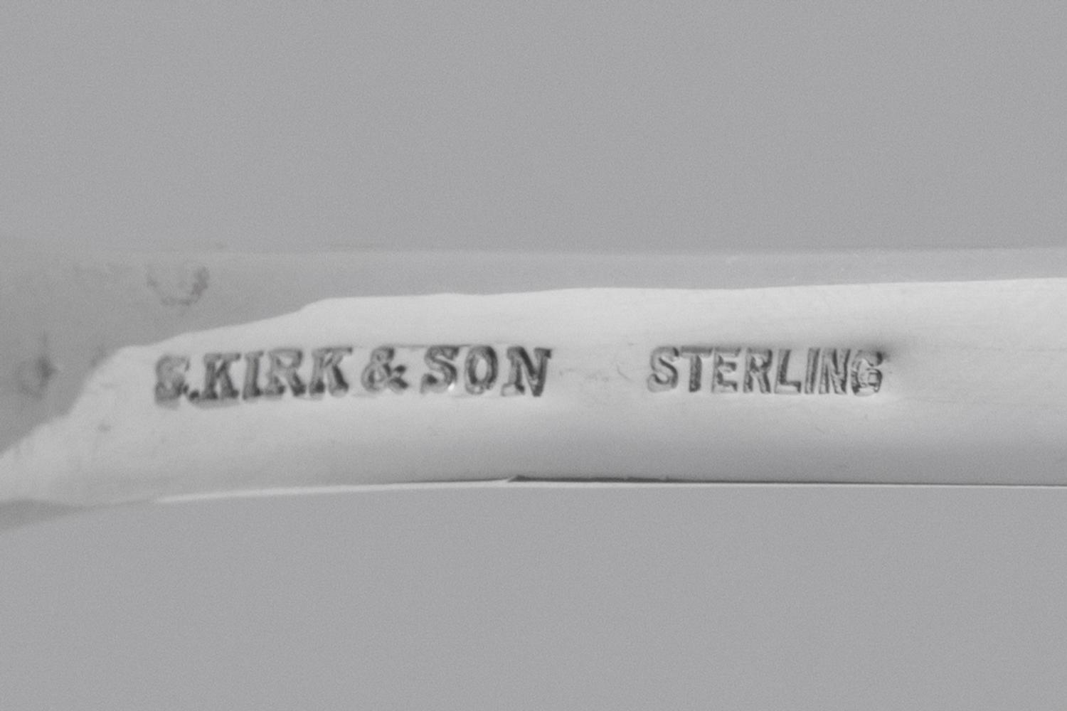 An American Silver Flatware Service