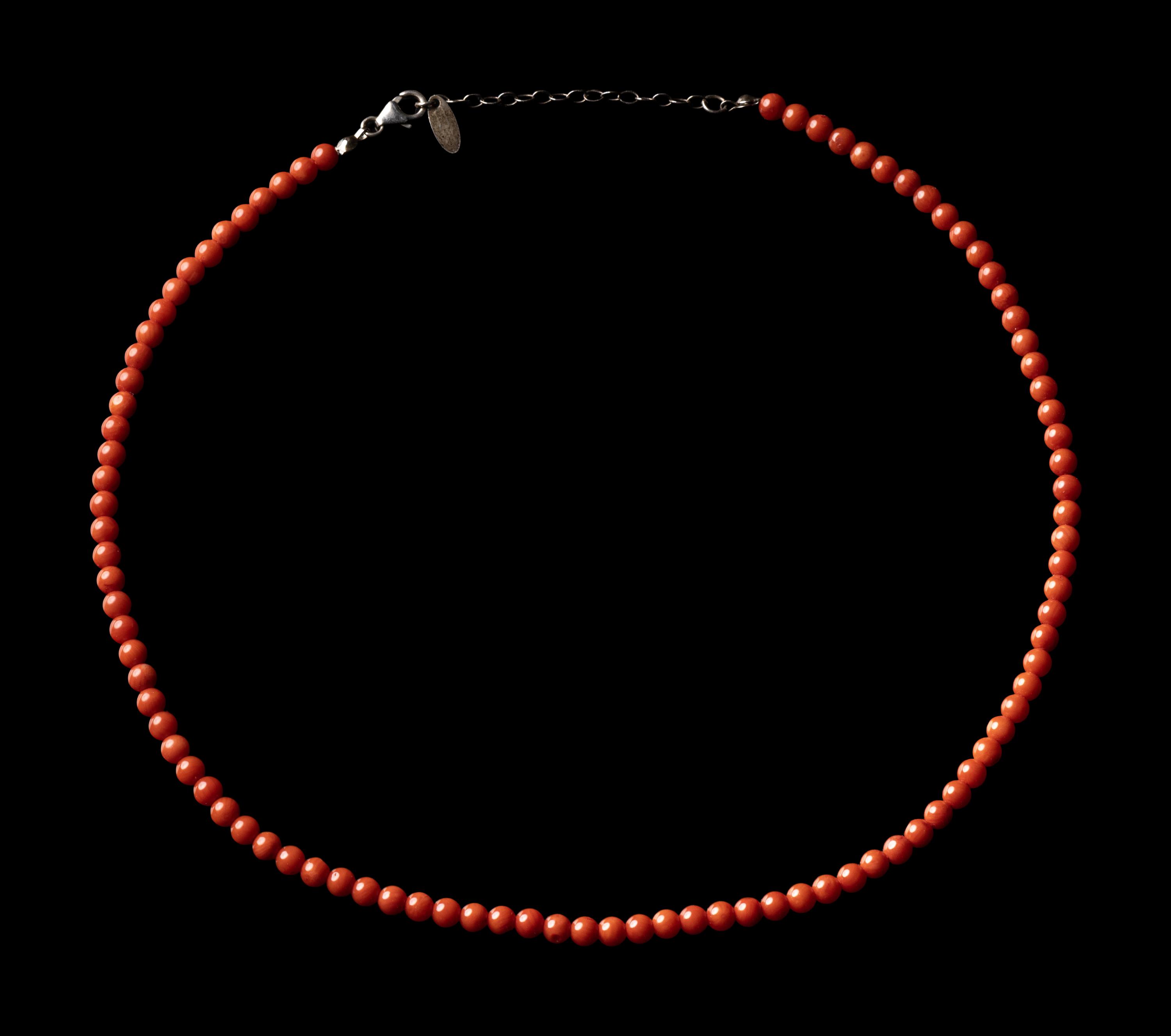 Eight Red Coral Jewelry