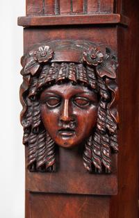 A Regency Egyptian Revival Mahogany Sideboard