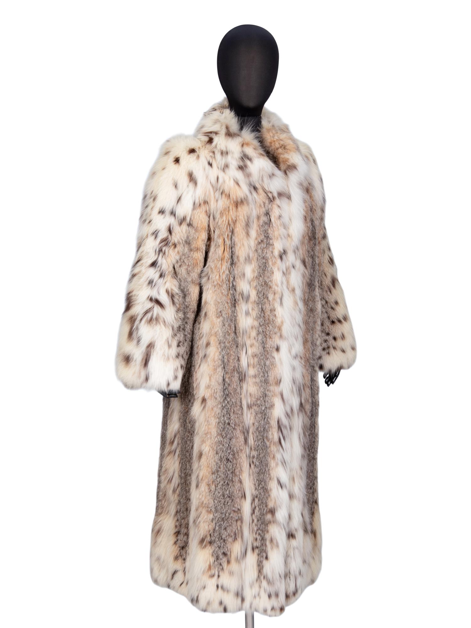 Sorbara, Lynx Fur Long Coat