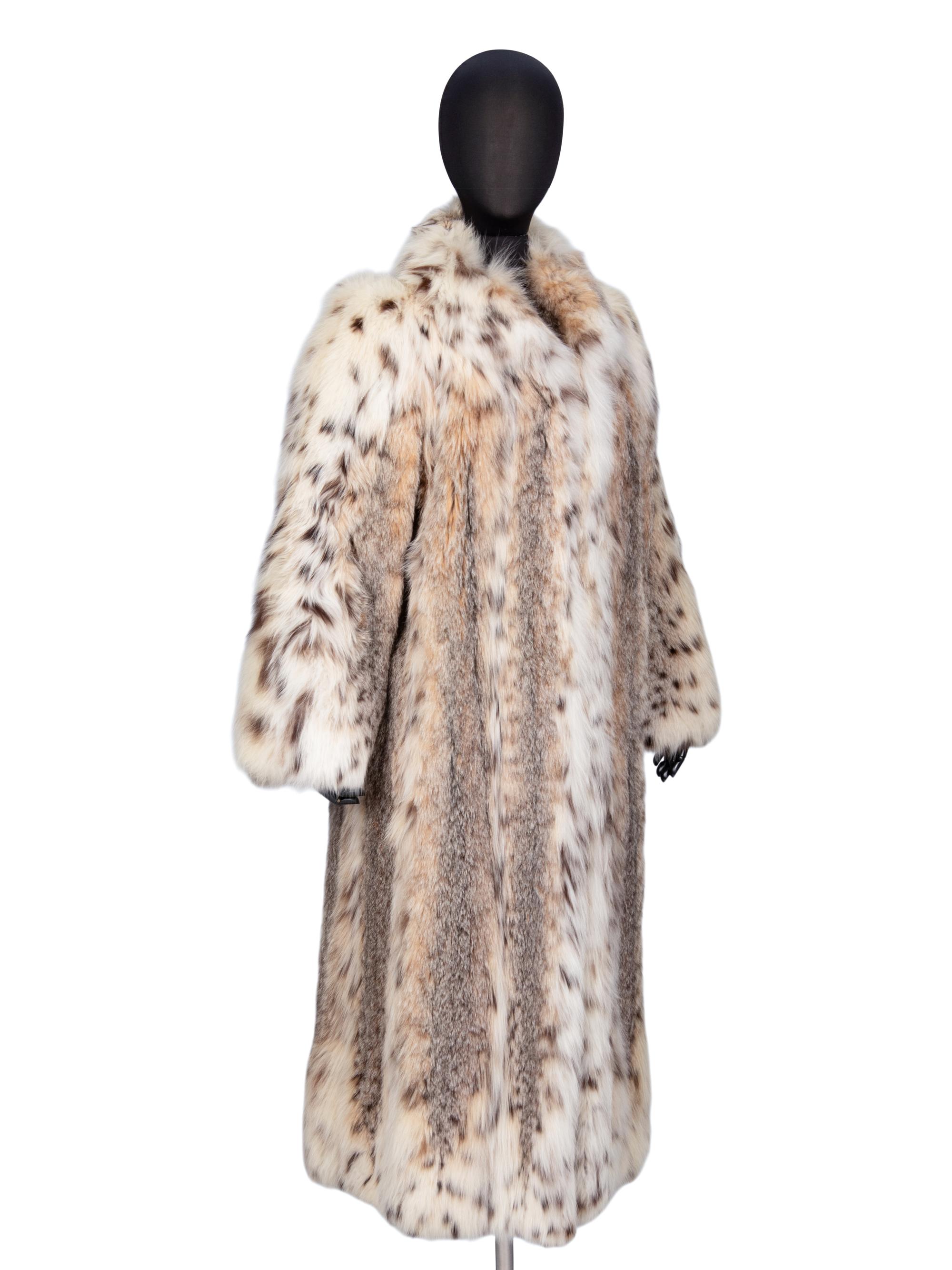 Sorbara, Lynx Fur Long Coat