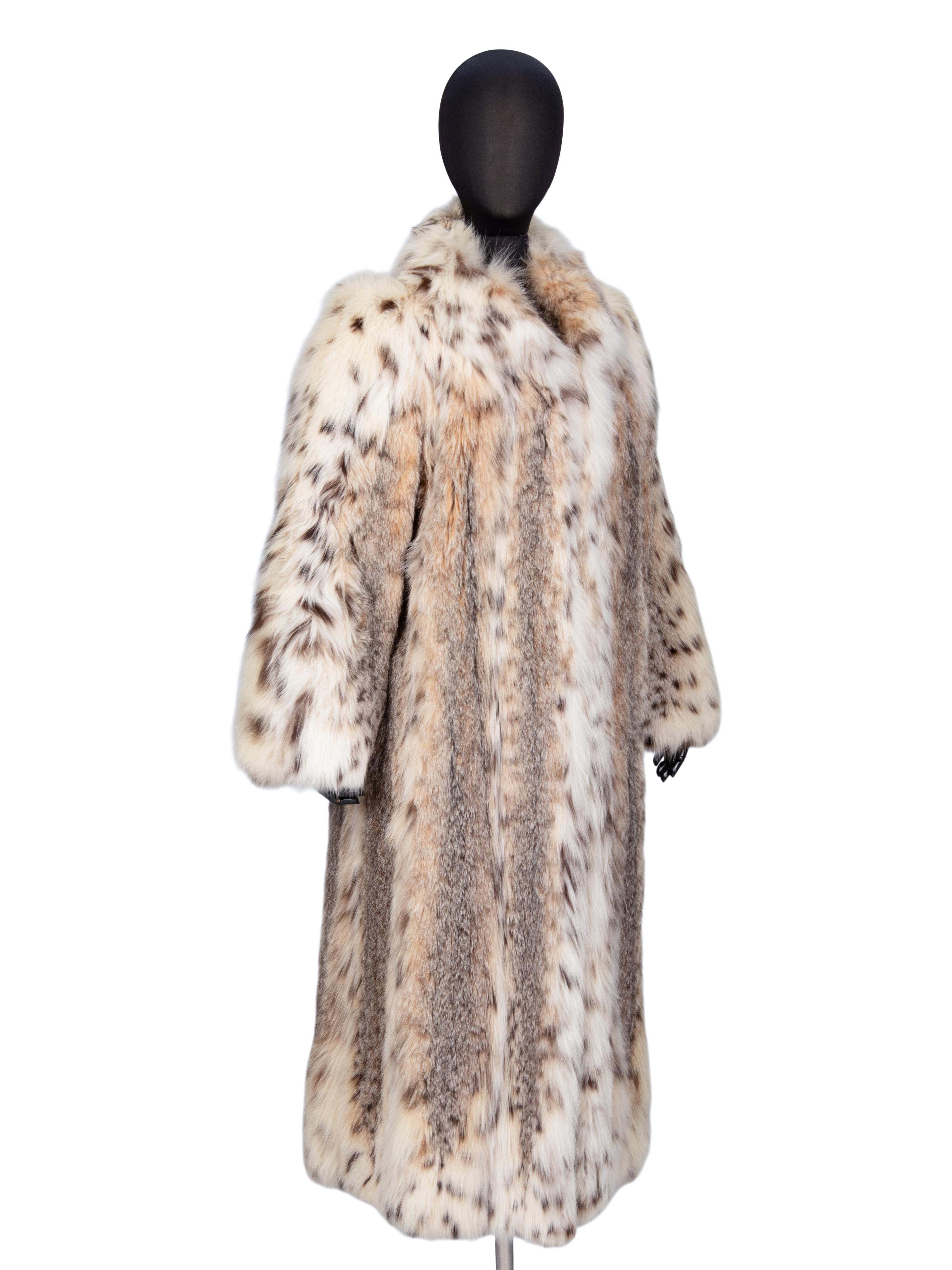 Sorbara, Lynx Fur Long Coat