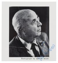 DOS PASSOS, John (1896-1970). Photograph signed ("John Dos Passos").
