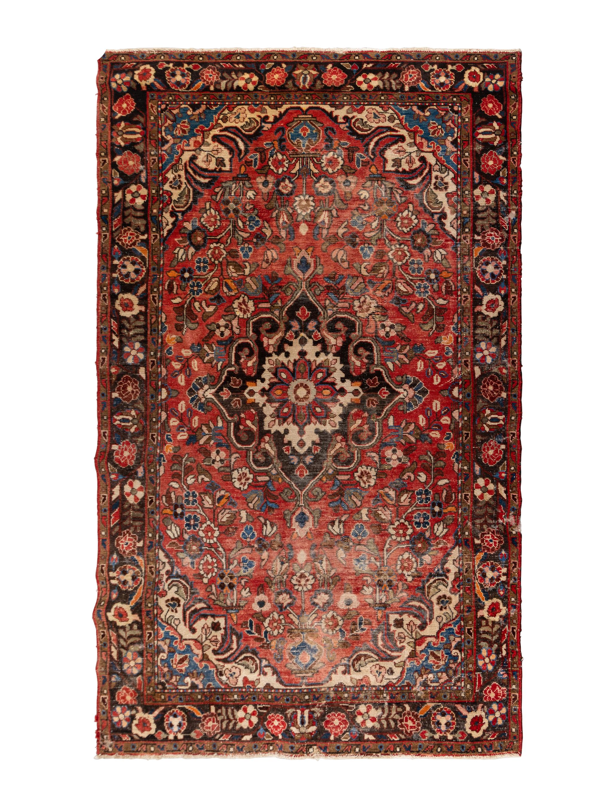 A Heriz Wool Rug
