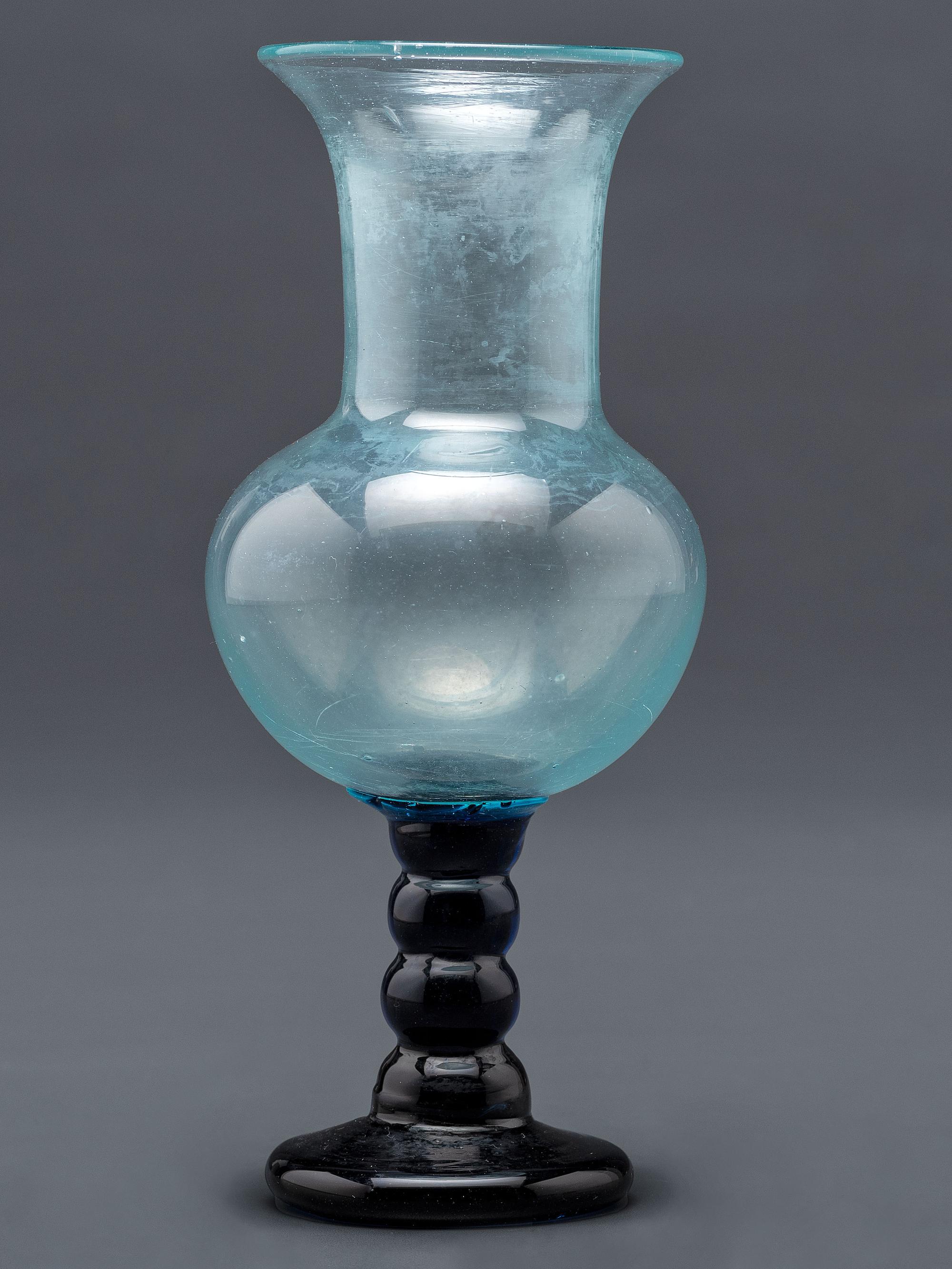 A South Jersey Type Blown-Glass Vase