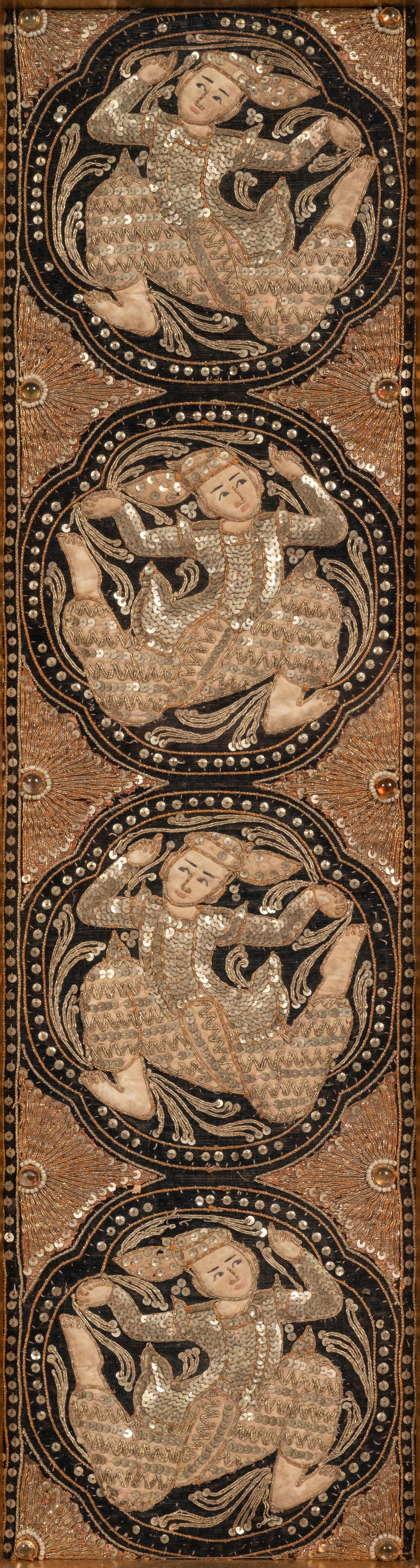 A Pair of Burmese Wall Hangings