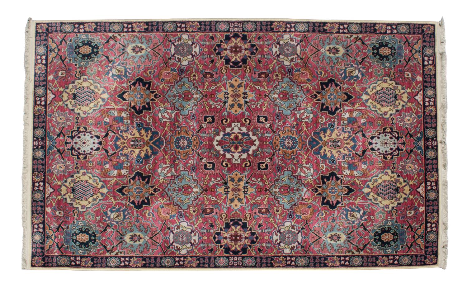 A Persian Design Wool Rug