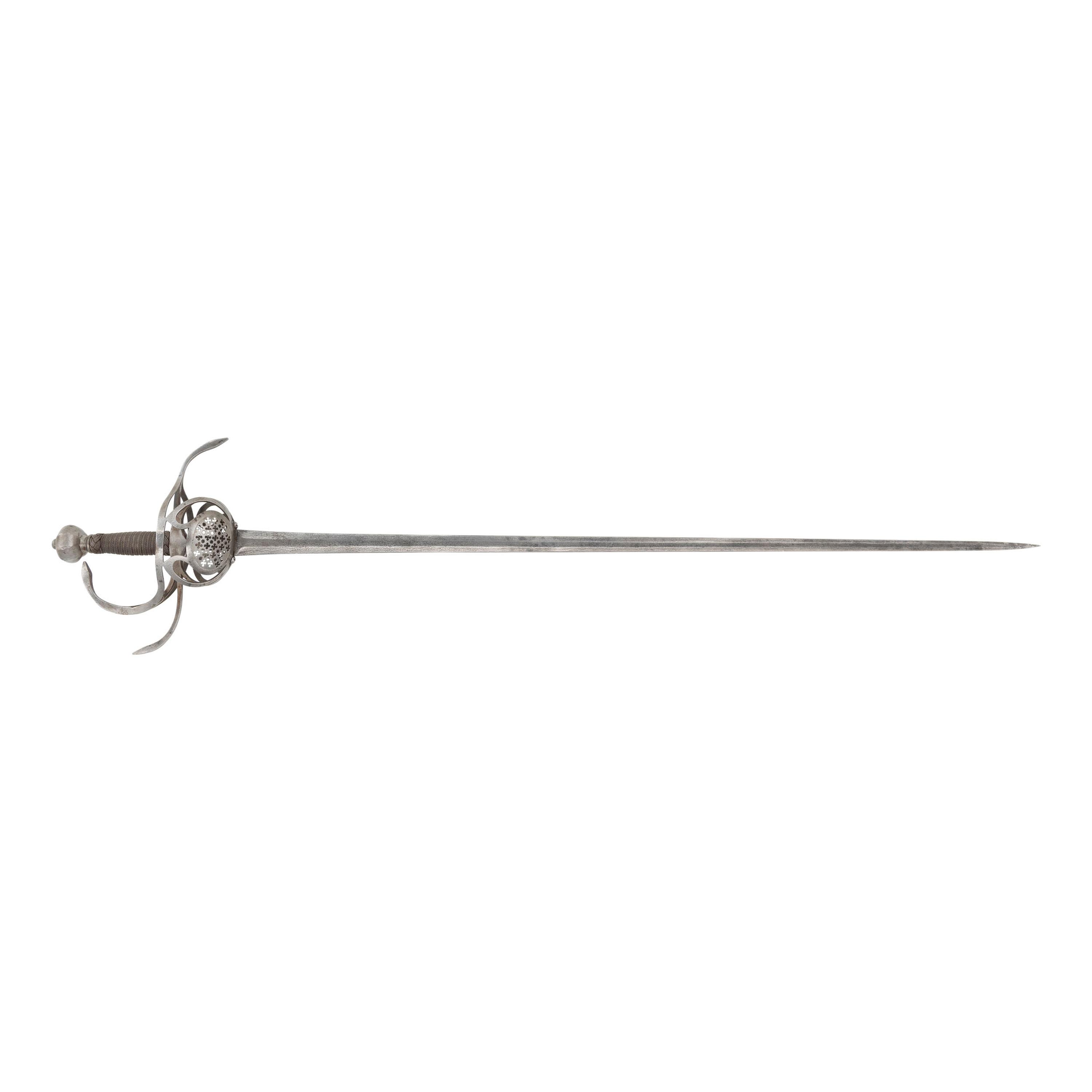 17th Century Swept Hilt Rapier of Pappenheimer Type