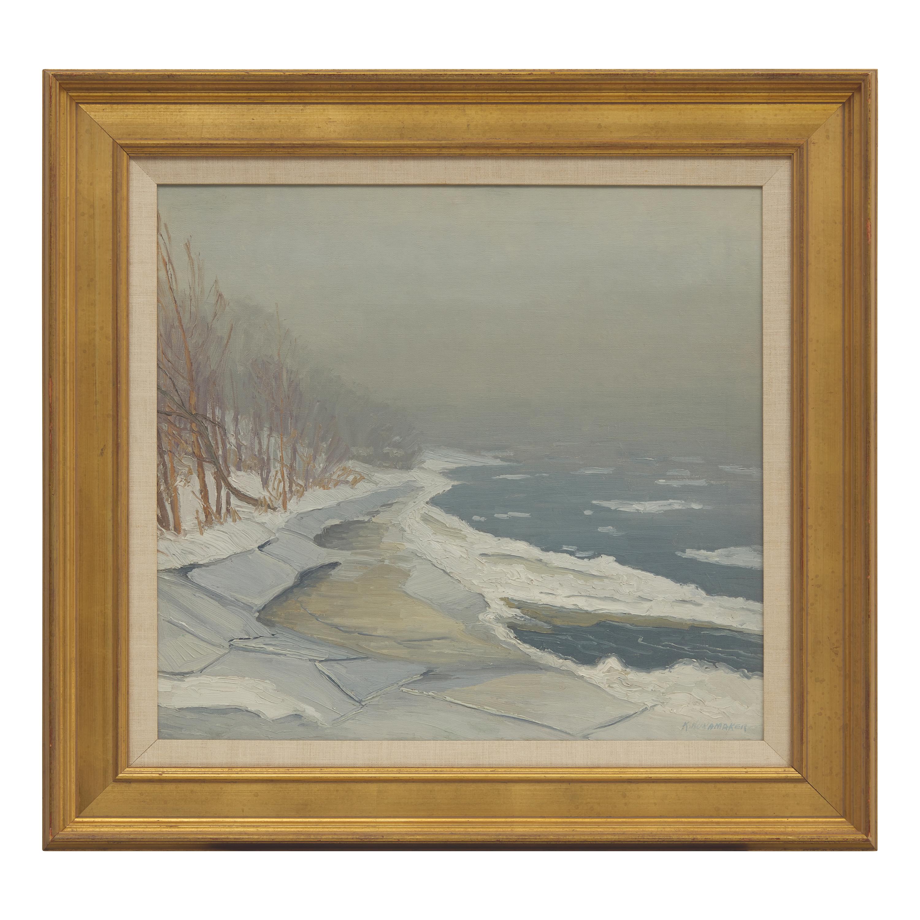 Kenneth R. Nunamaker (American, 1890-1957) — After the Fog, New Hope