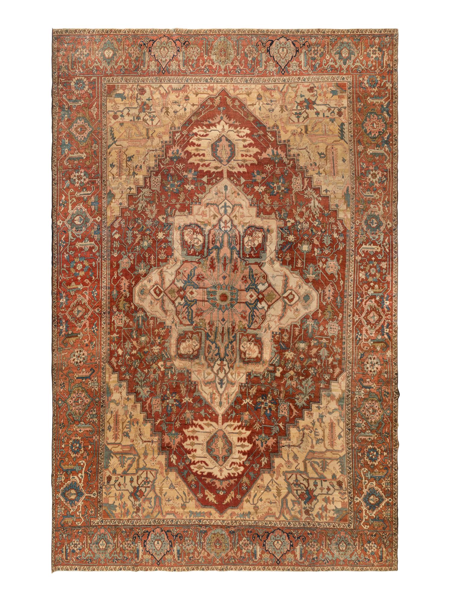 A Heriz Carpet