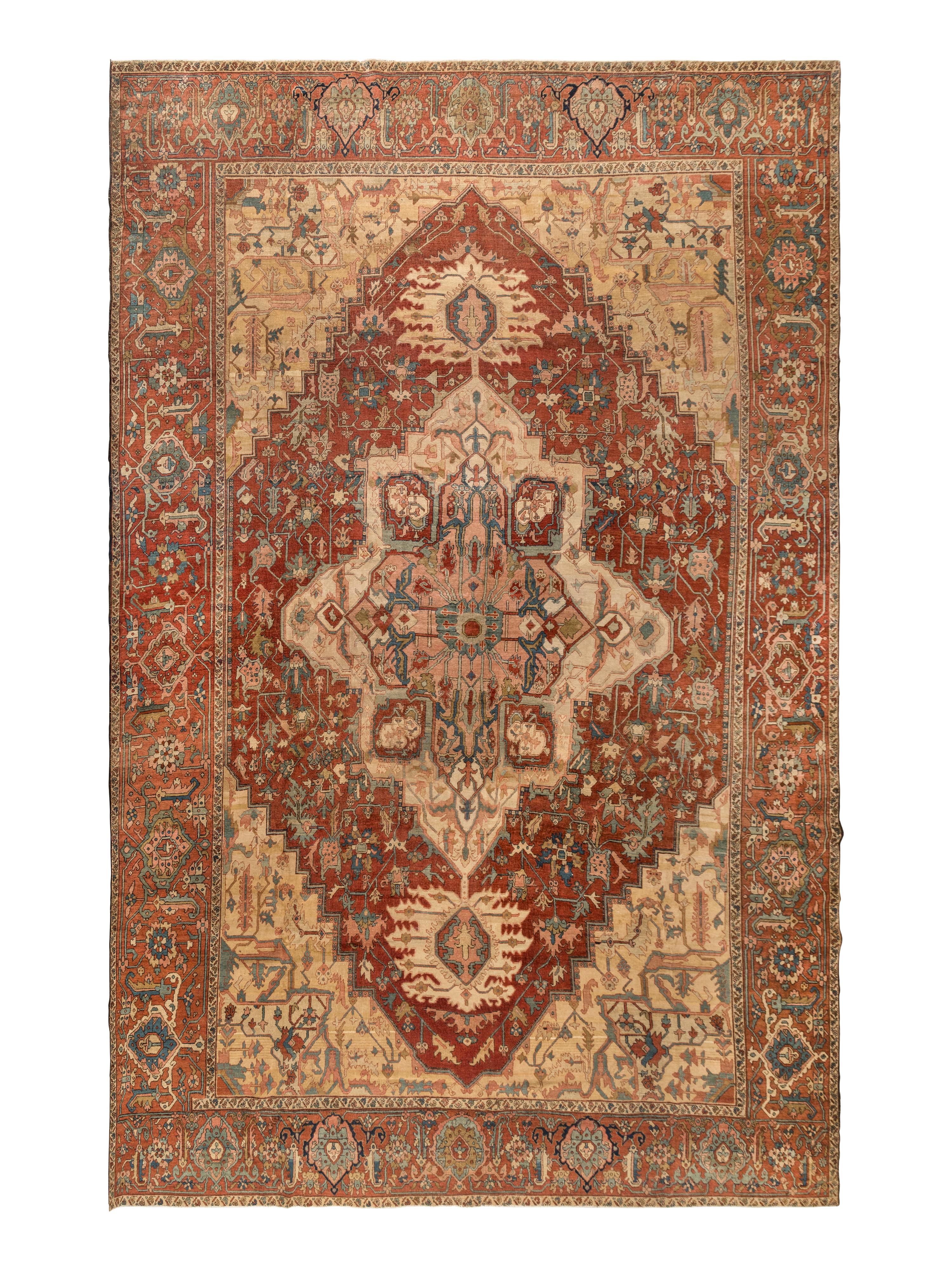 A Heriz Carpet