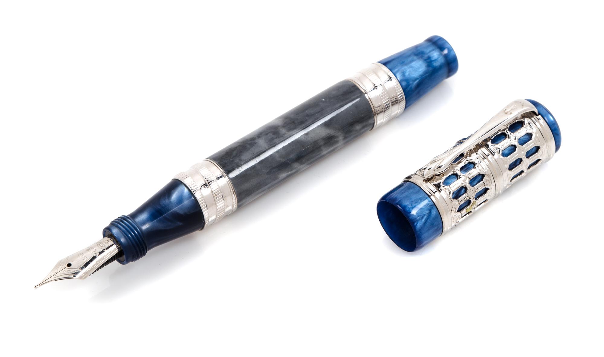An Ancora Tower of Pisa Limited Edition Fountain Pen and Replica Set